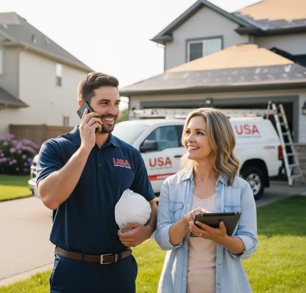 USA Roof Repair Experts customer support in Dearborn